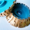 Electroplated Half Bullnose Diamond Profiling Wheel For Various Hard Non-ferrous Material